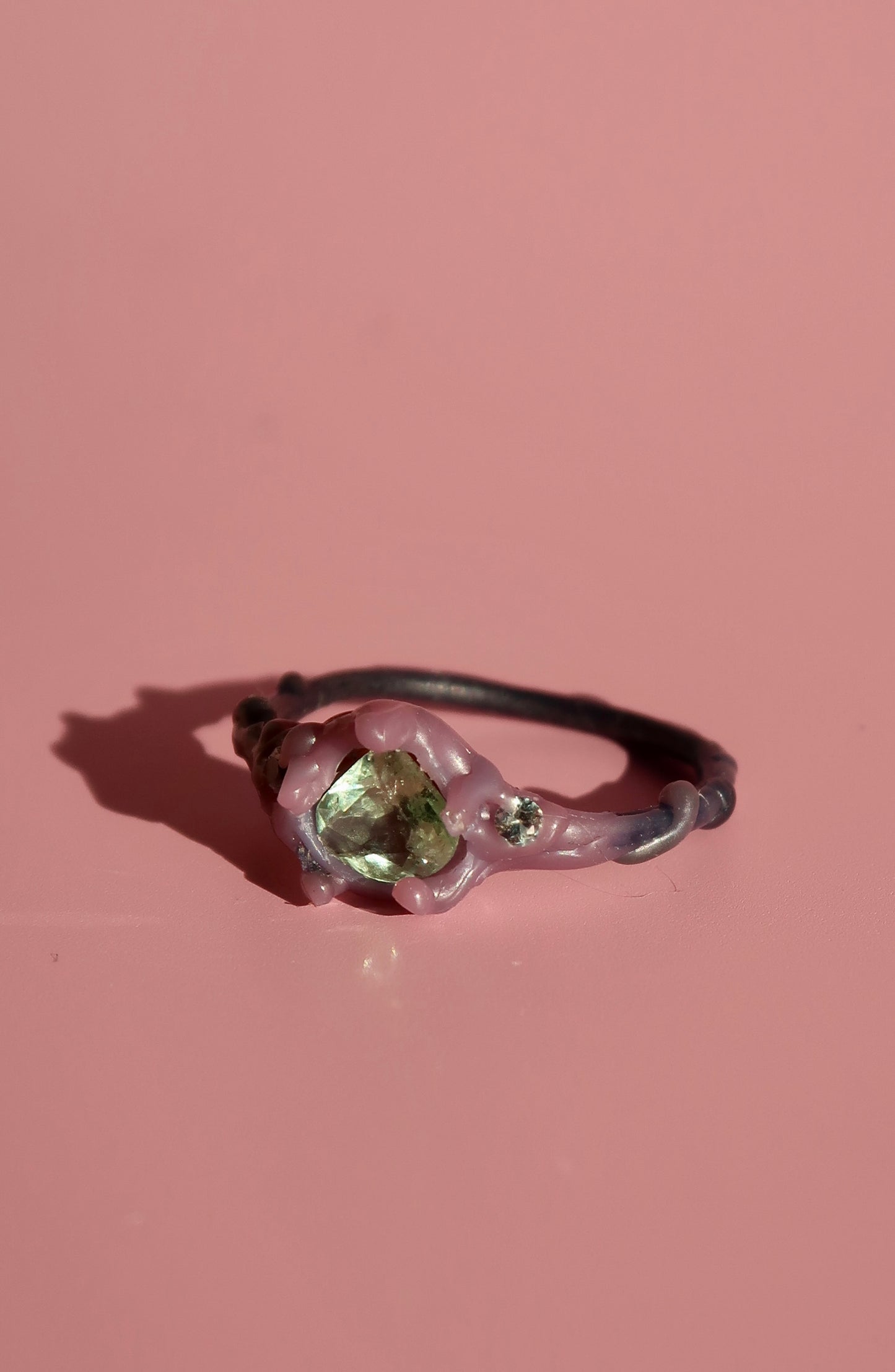 Wax - Green Fae Ring