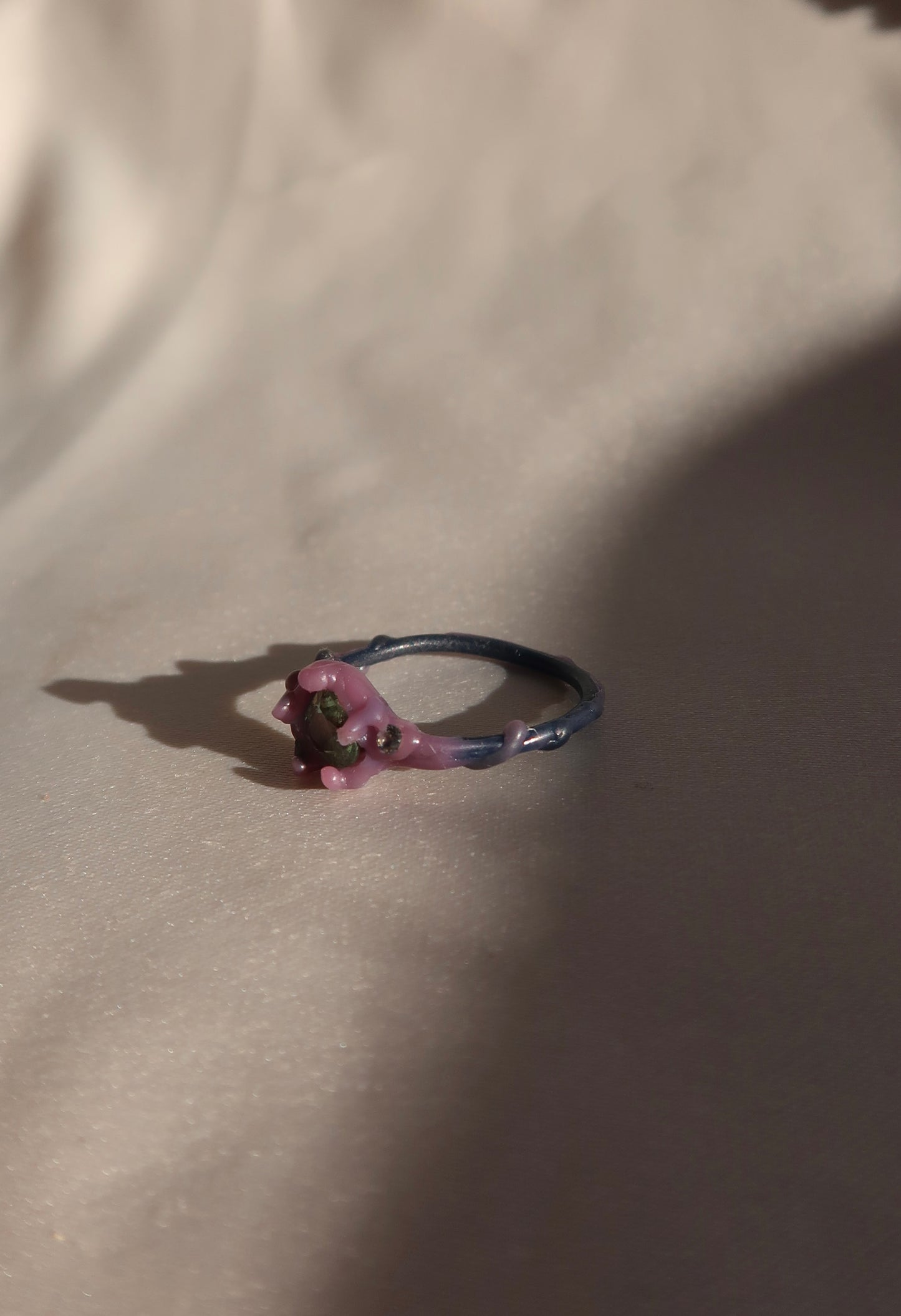 Wax - Green Fae Ring