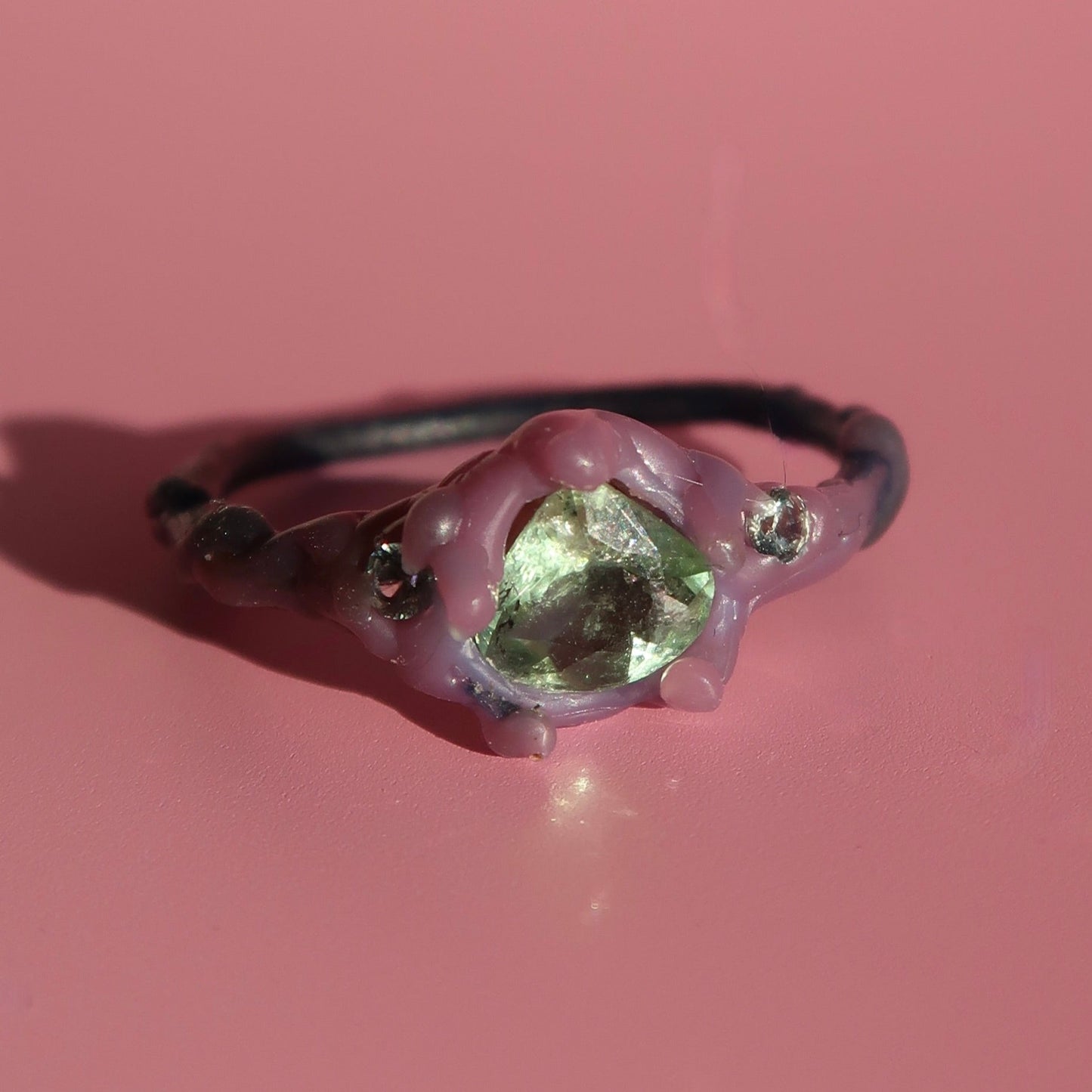 Wax - Green Fae Ring