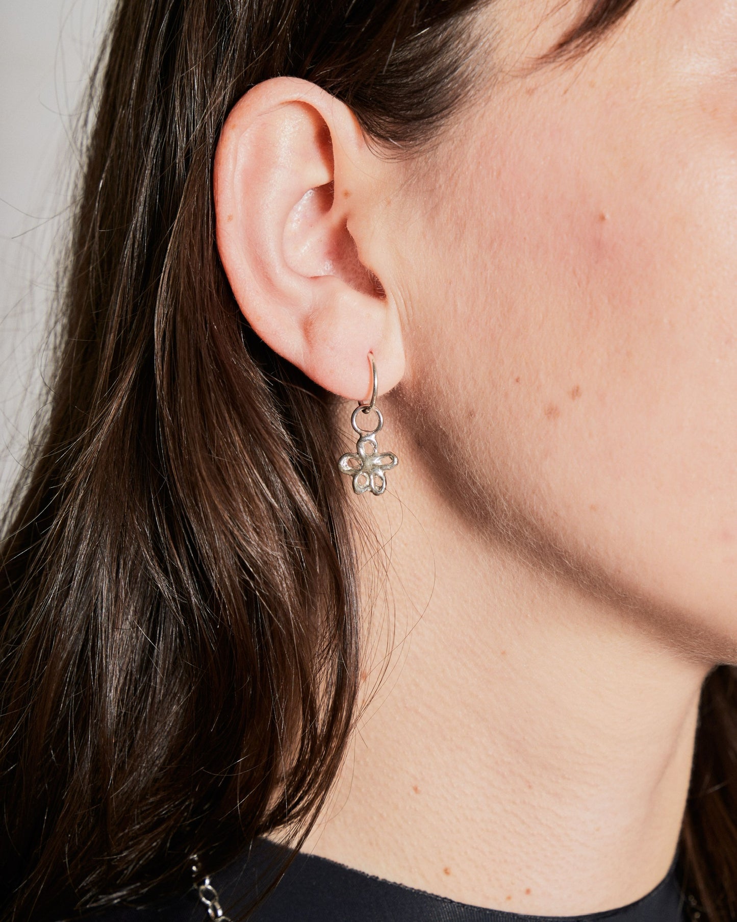 Flirty Flowers Hoops