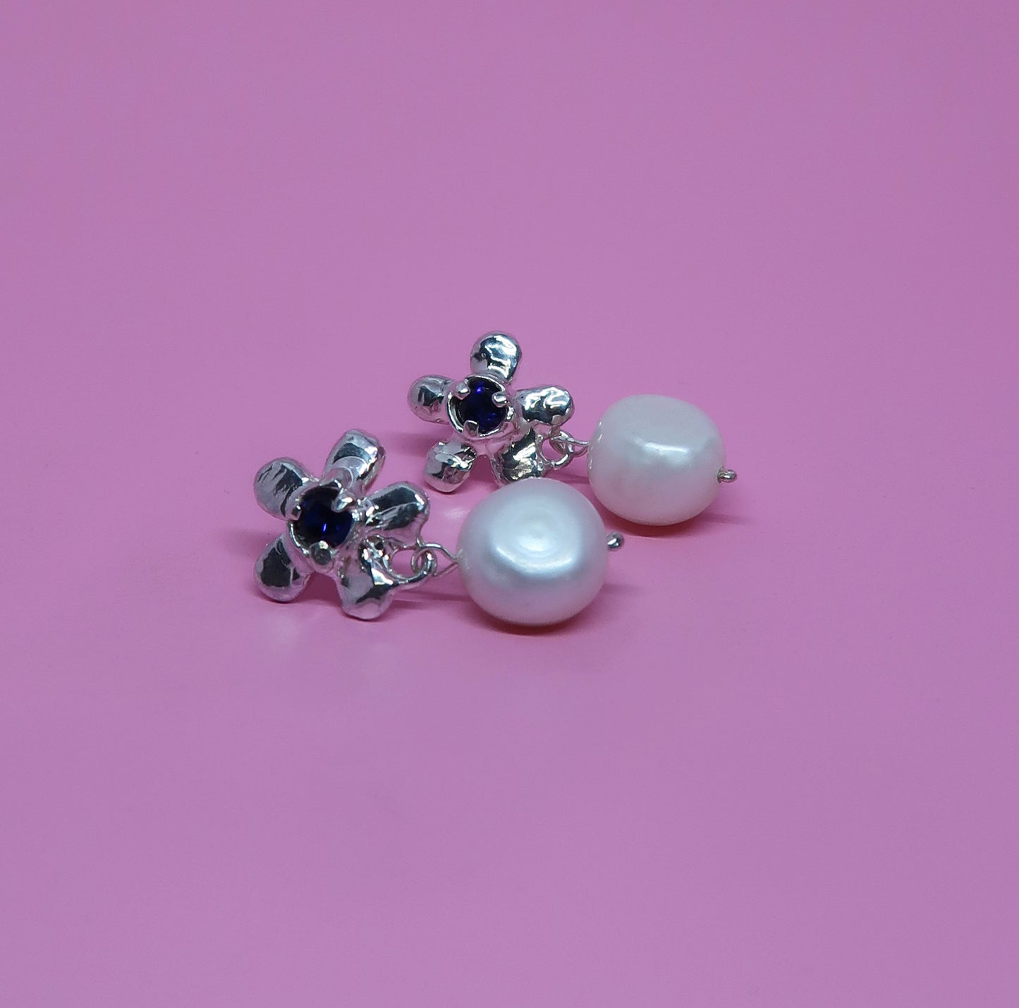 Flower Drop Earrings