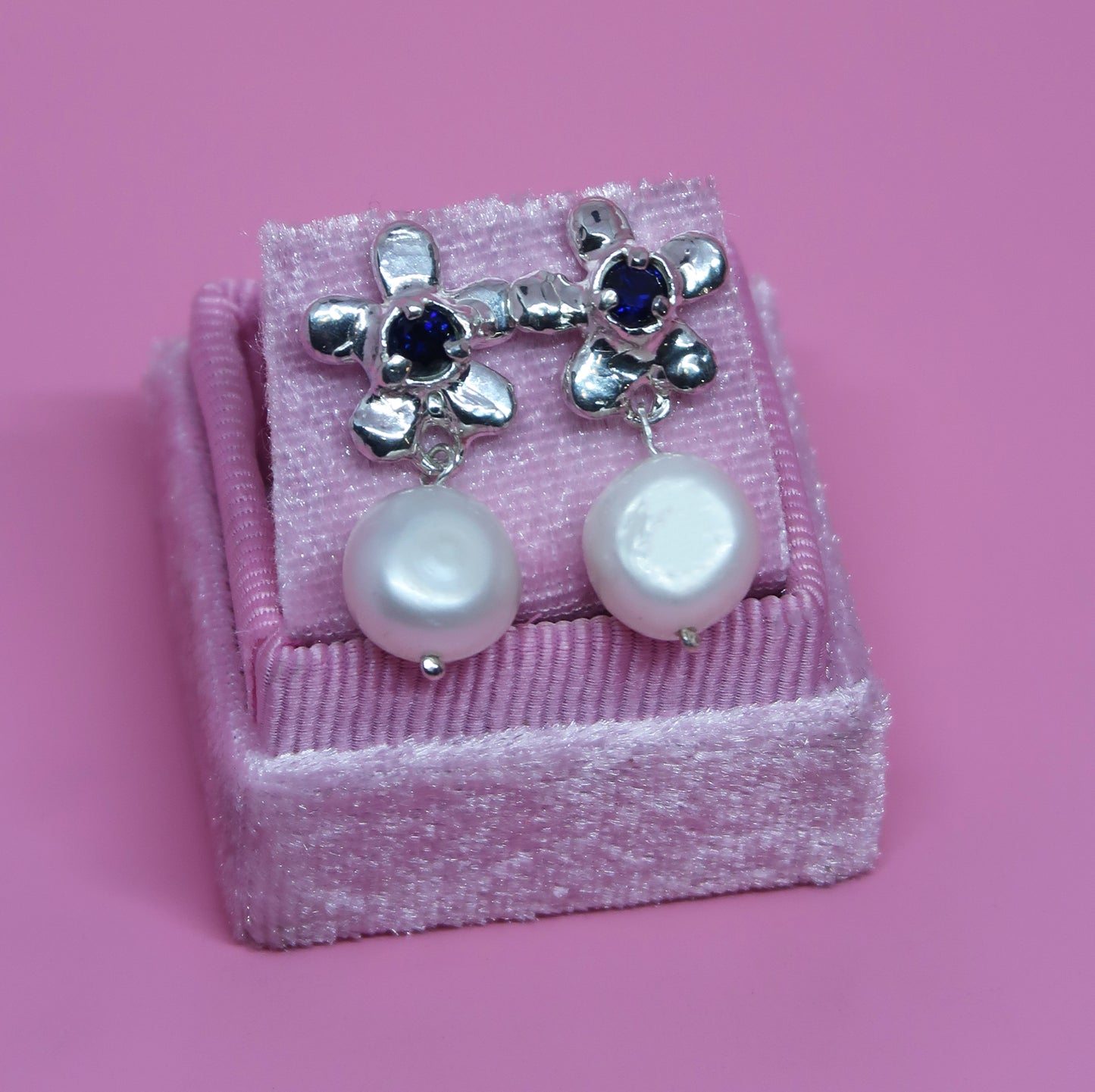 Flower Drop Earrings