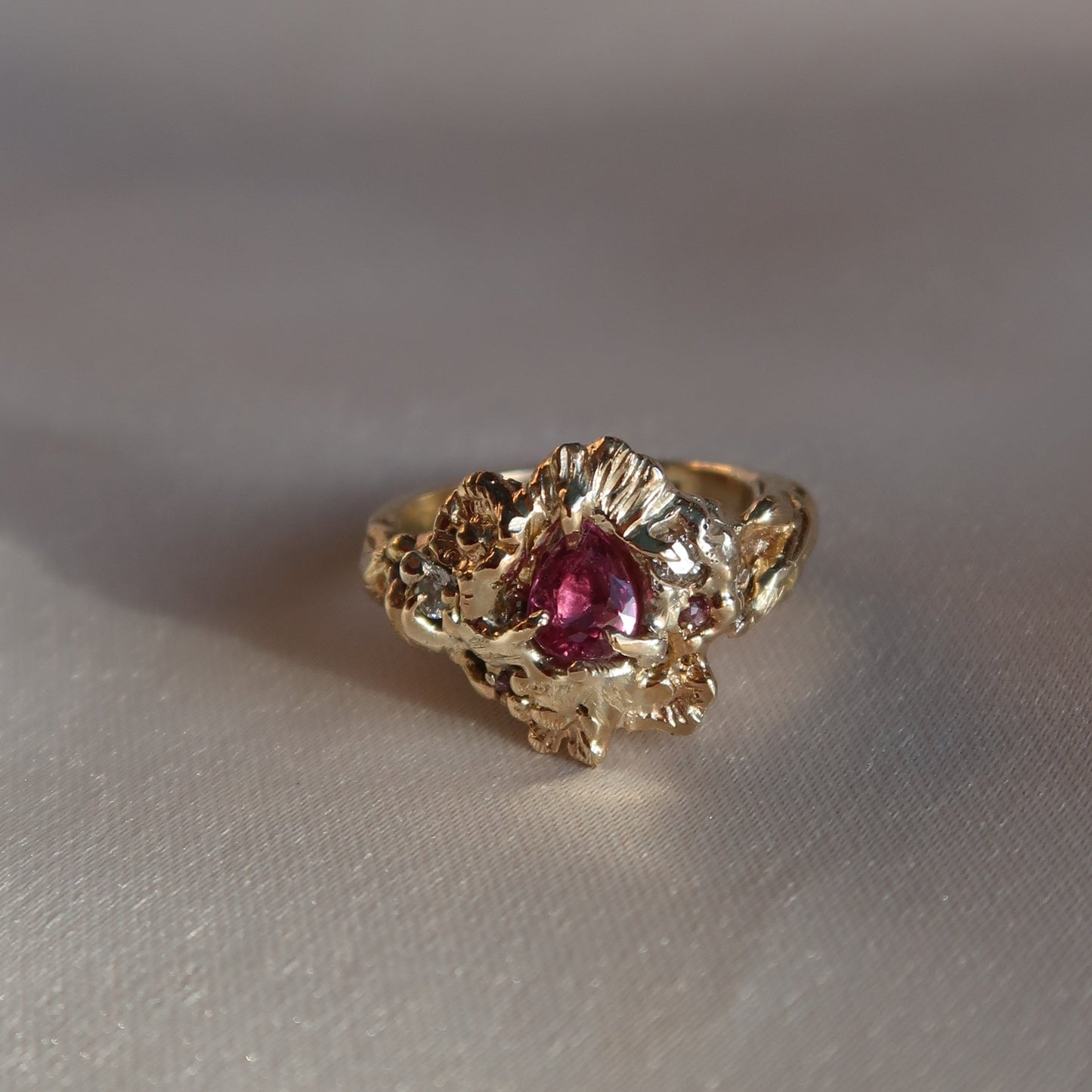 Bespoke Flower Meadow Ring