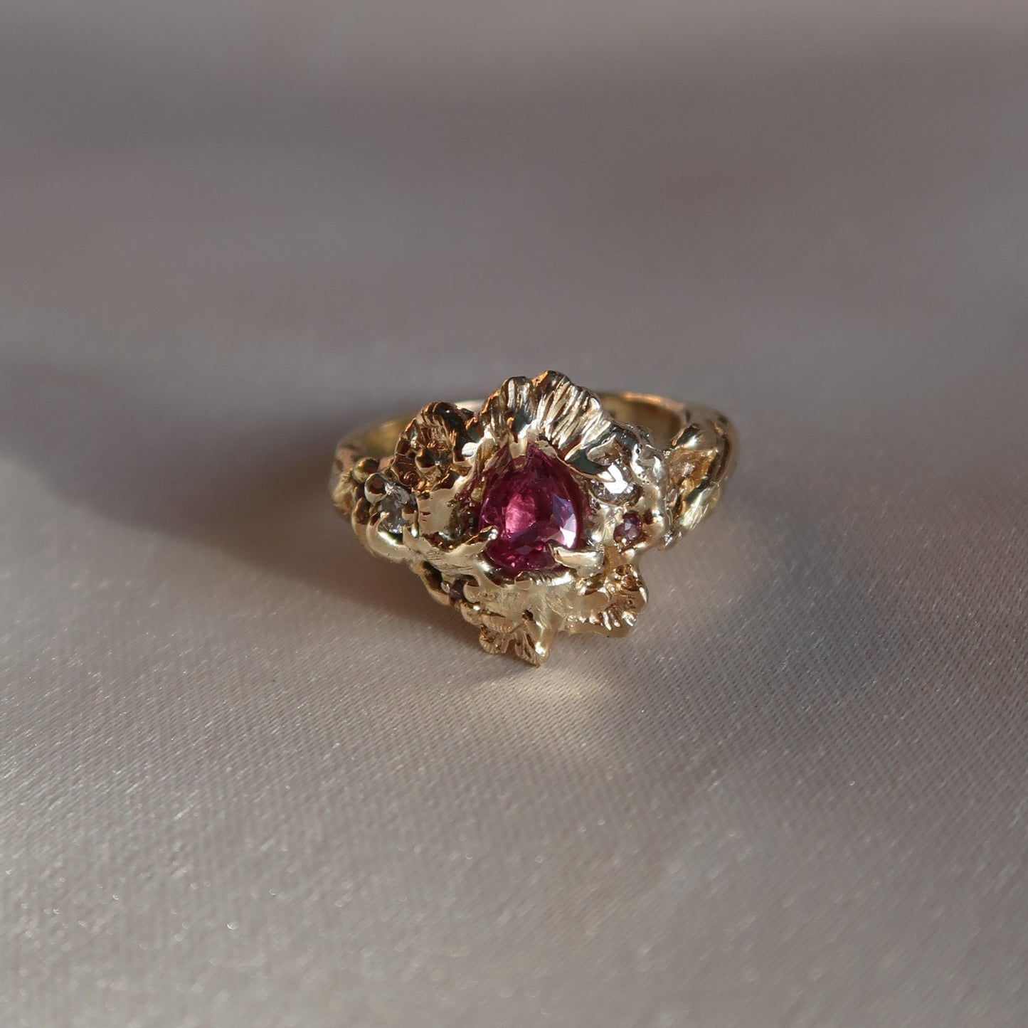 Bespoke Flower Meadow Ring