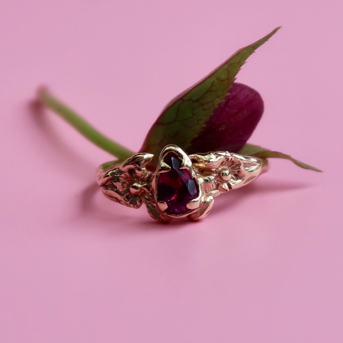 Bespoke Winter Rose Ring