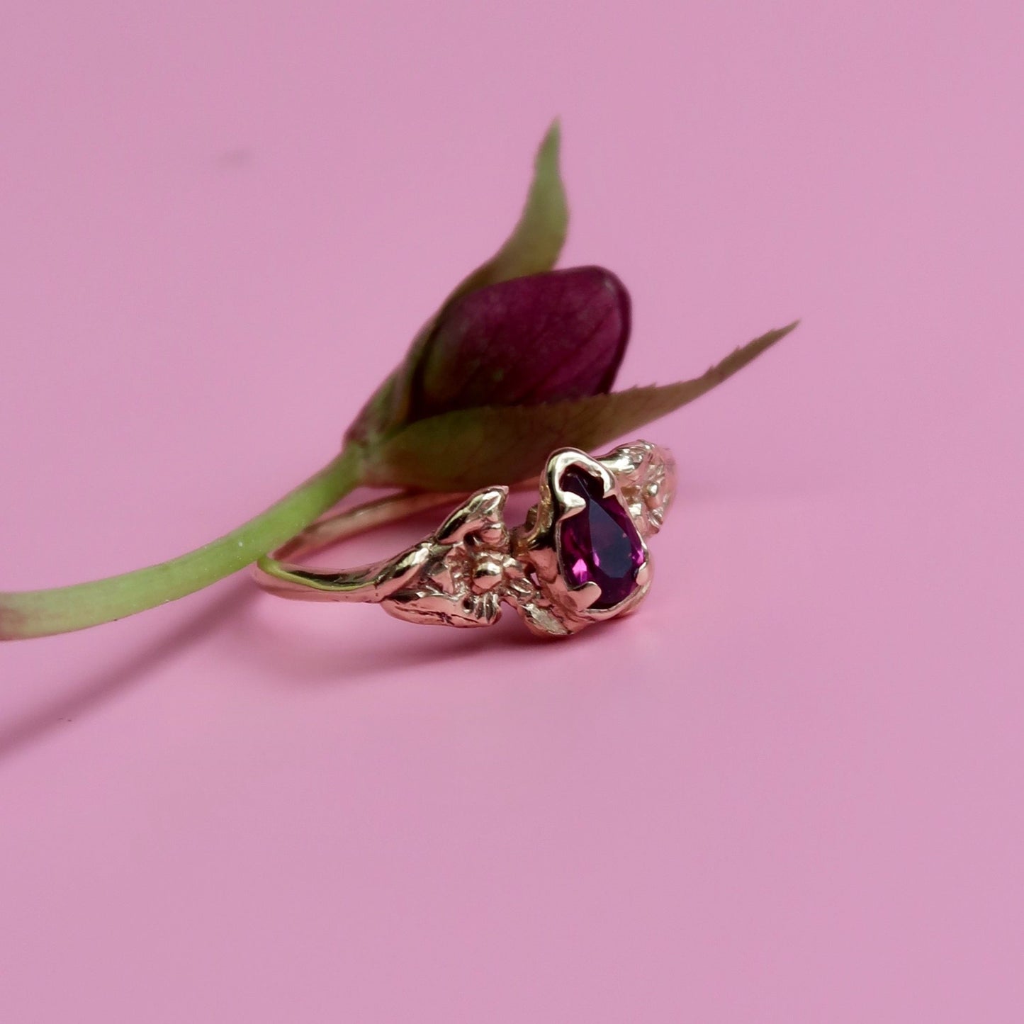 Bespoke Winter Rose Ring