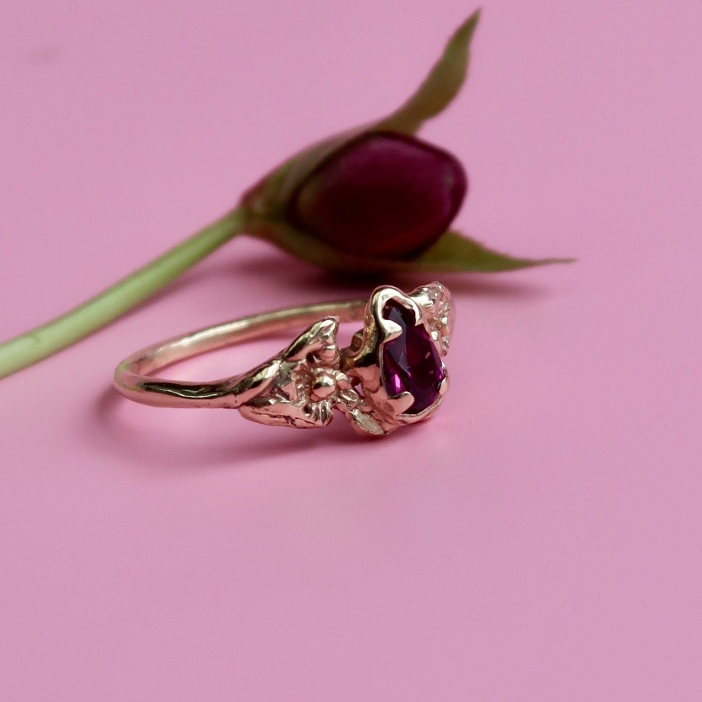 Bespoke Winter Rose Ring