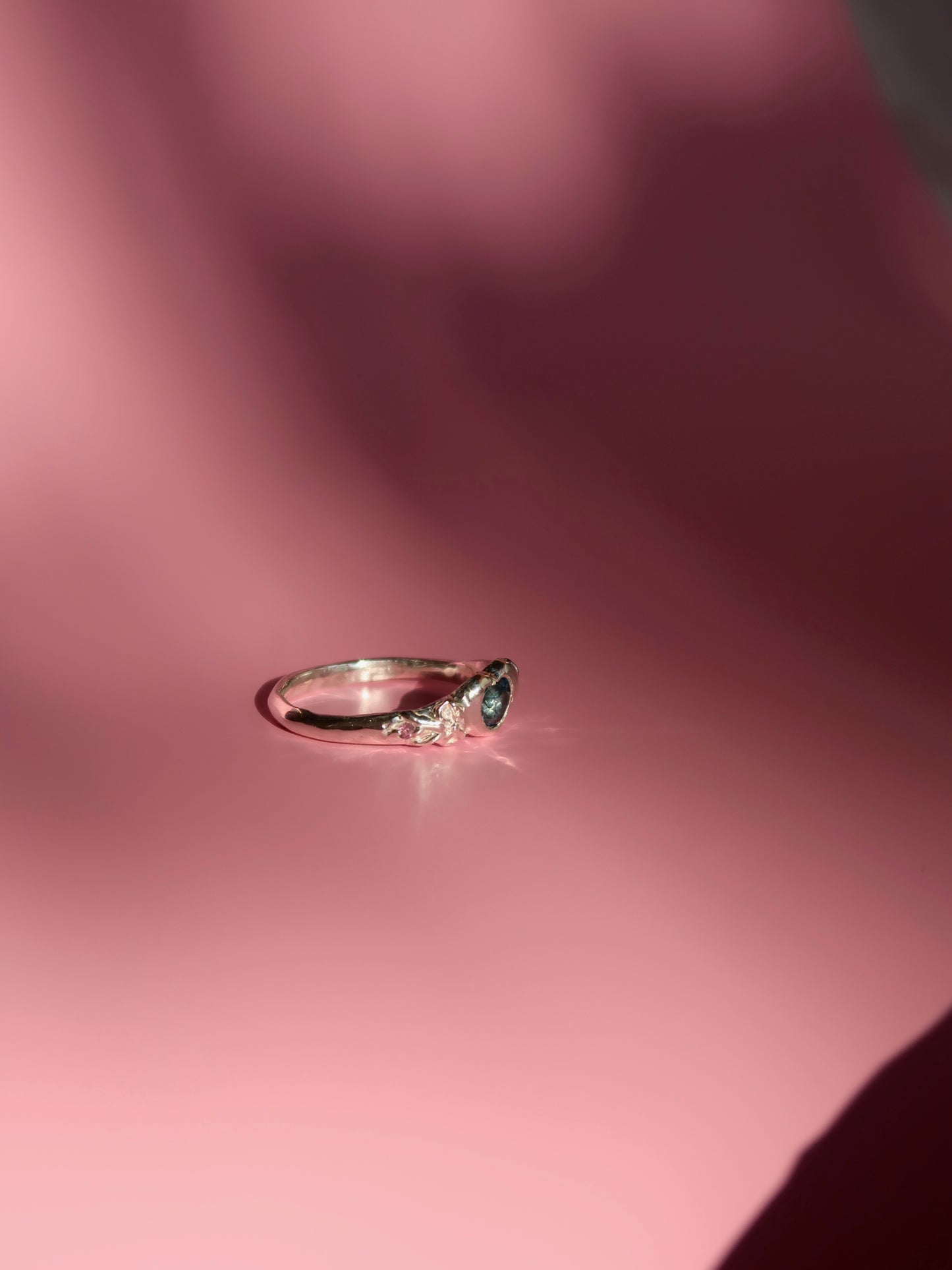 Bespoke Sapphire Sweetheart Ring