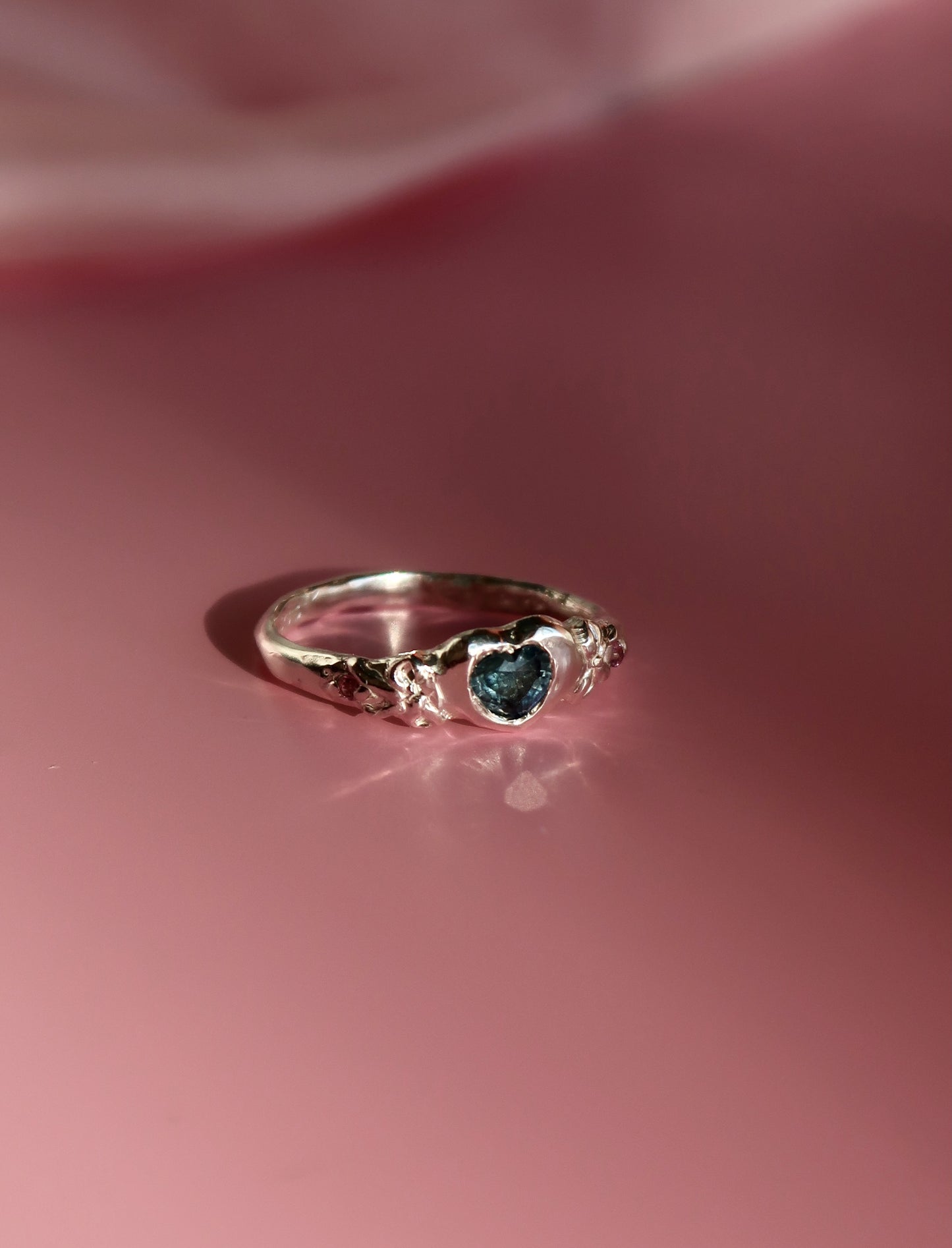 Bespoke Sapphire Sweetheart Ring