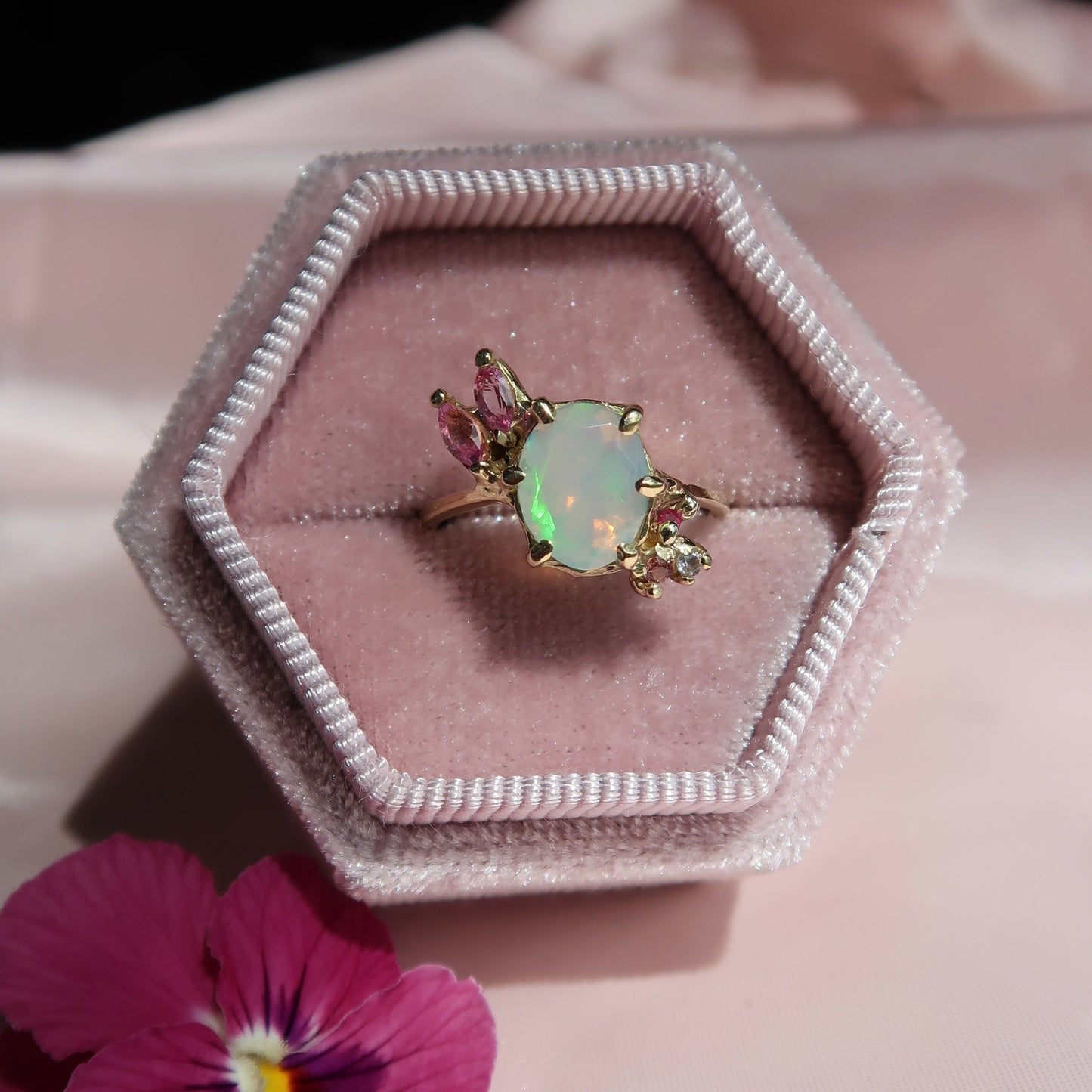 Bespoke Elsie Opal Ring