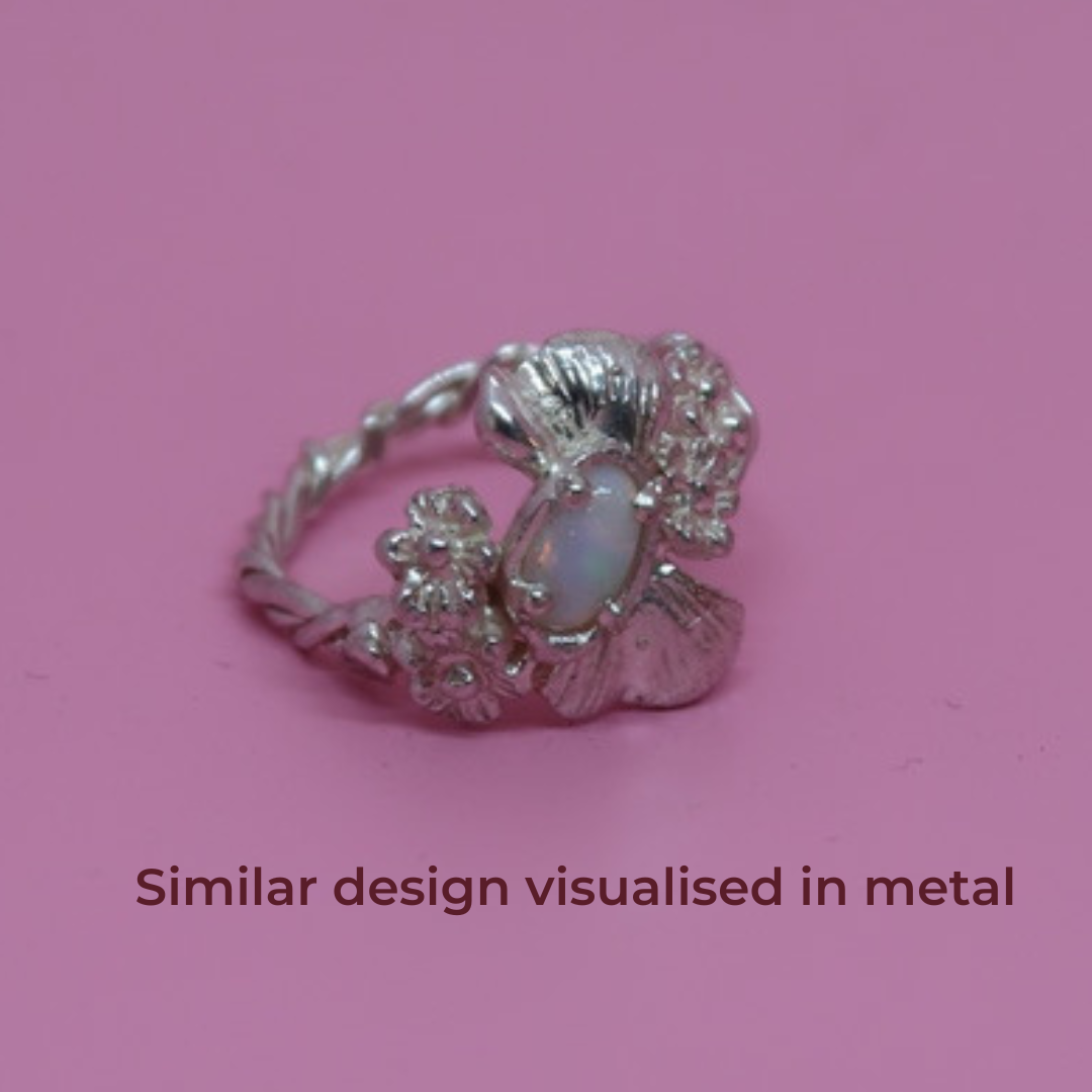 Wax - Butterfly Meadow Ring
