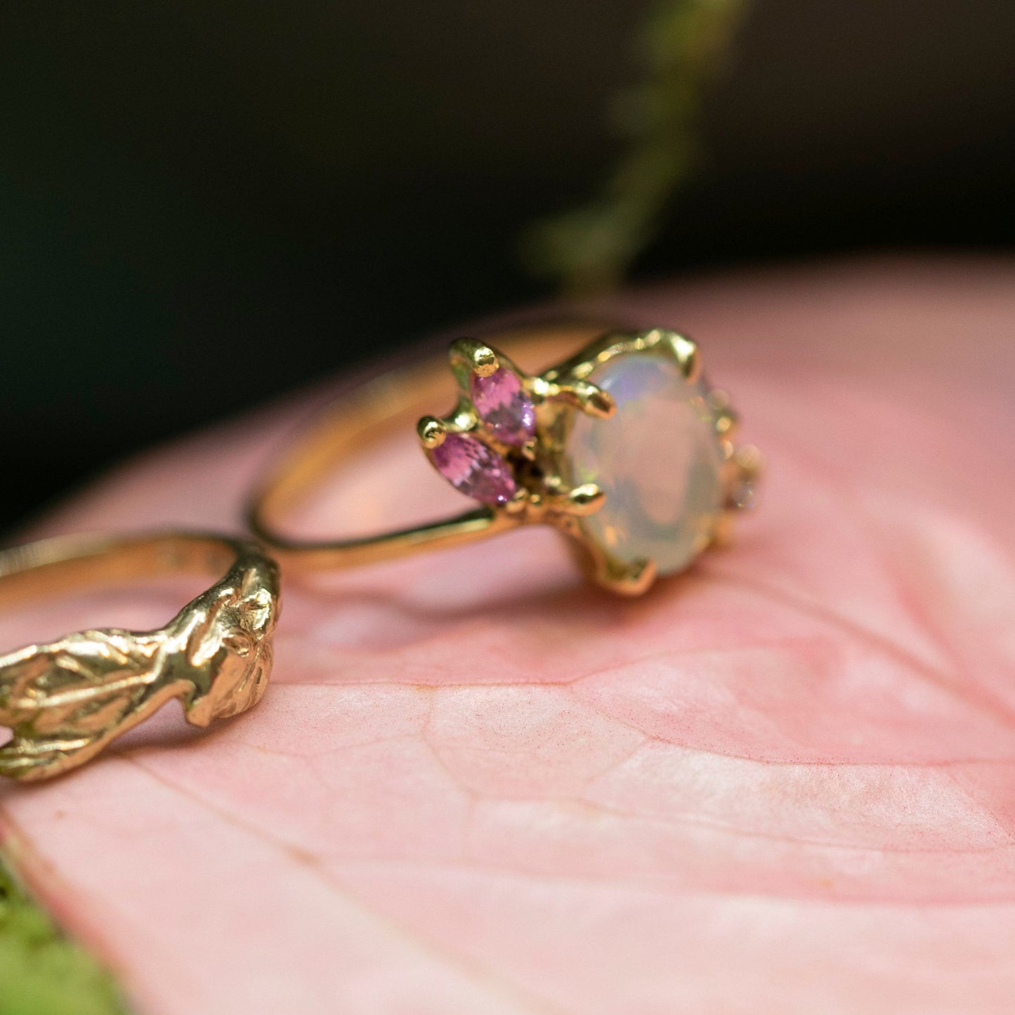 Bespoke Elsie Opal Ring