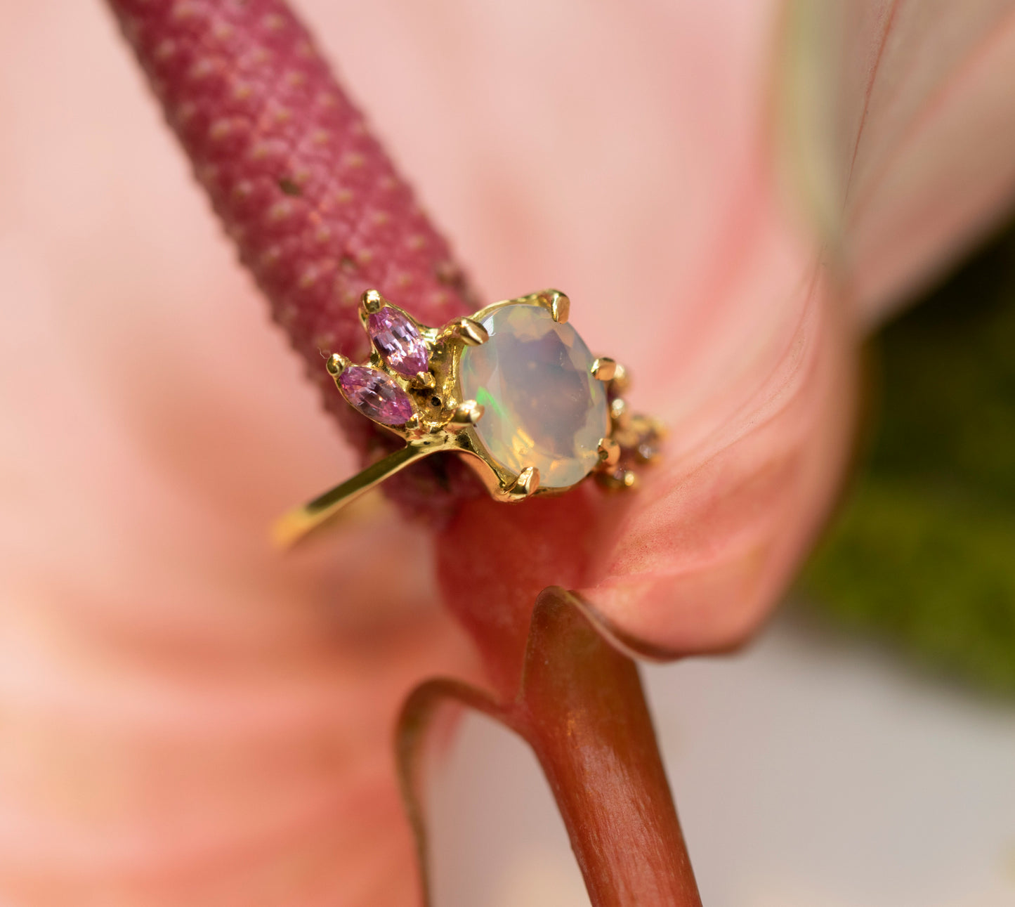 Bespoke Elsie Opal Ring