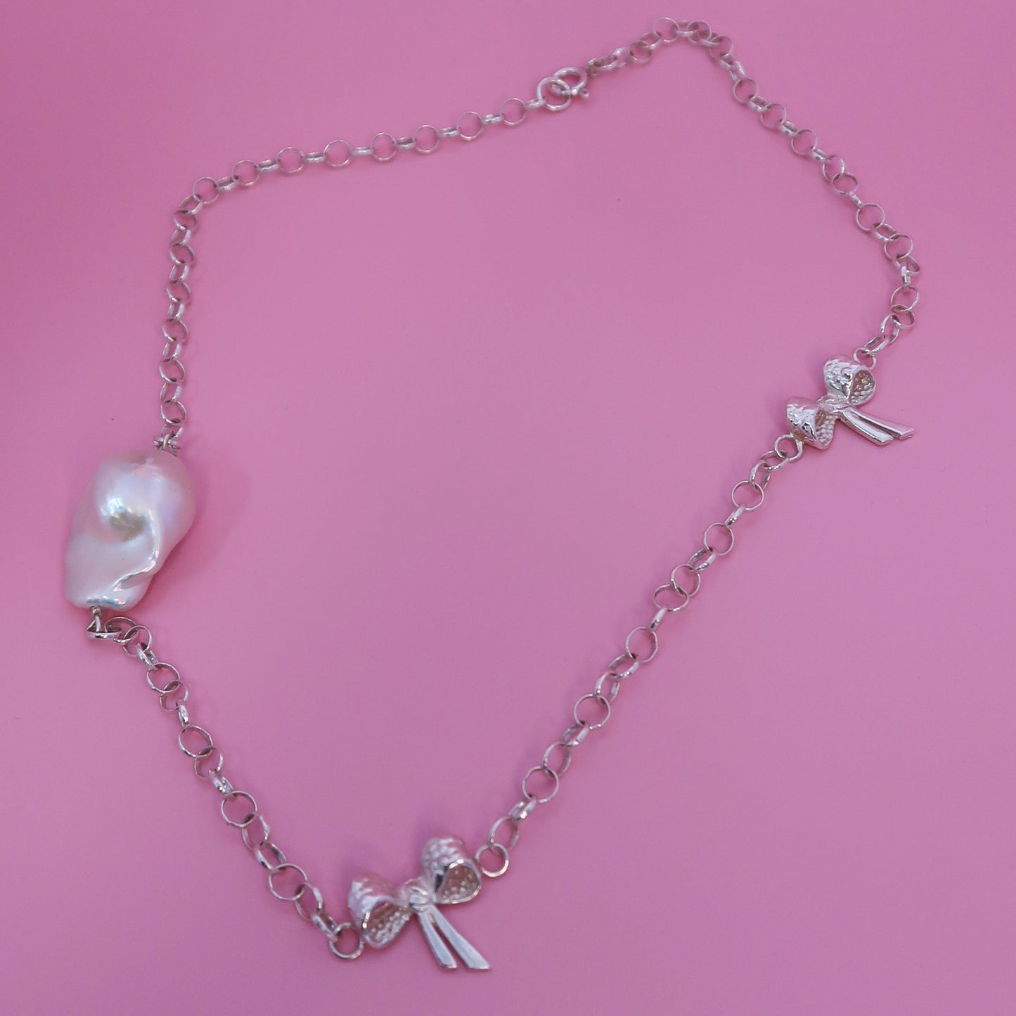 Bow My! Necklace