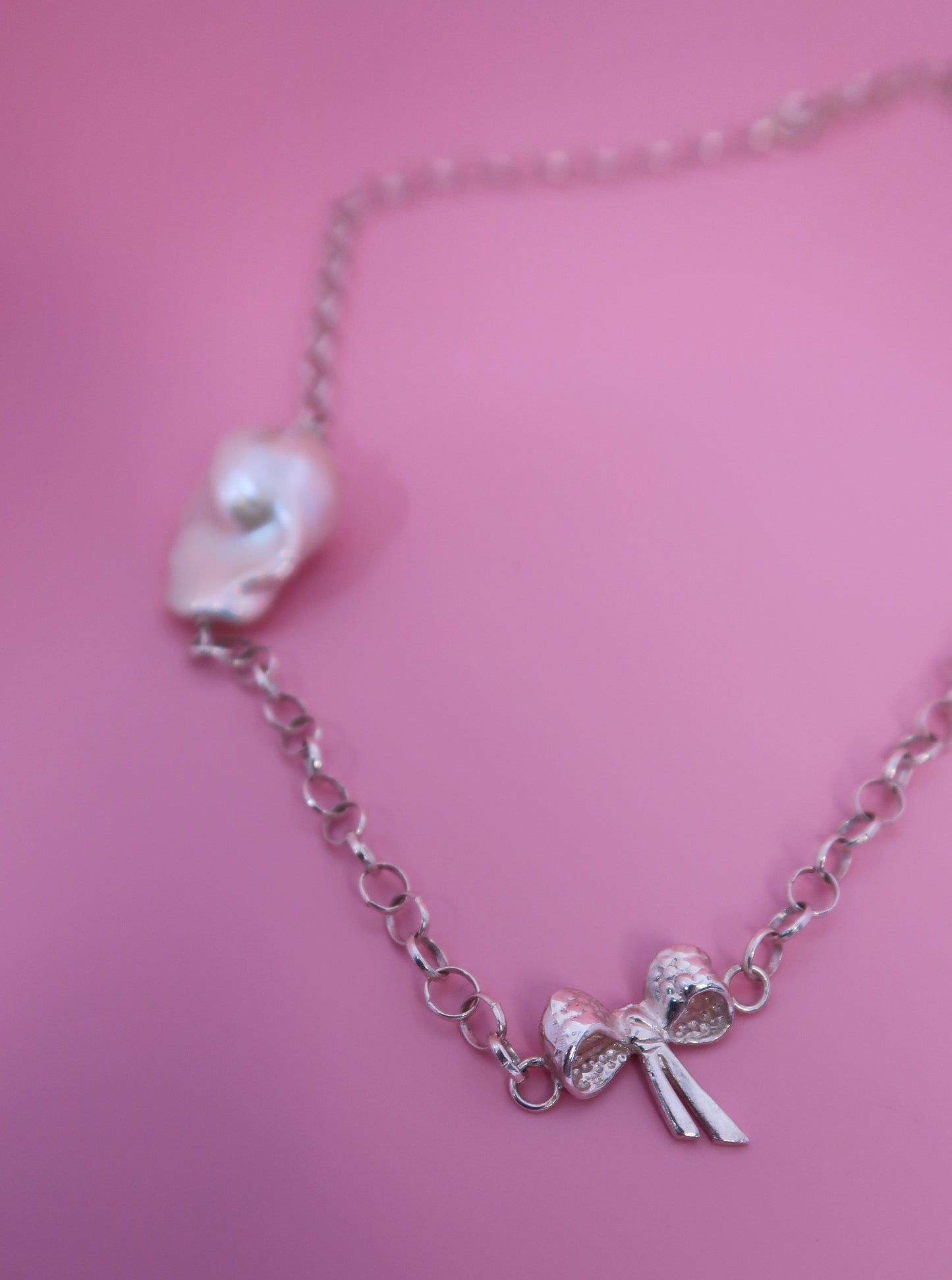Bow My! Necklace