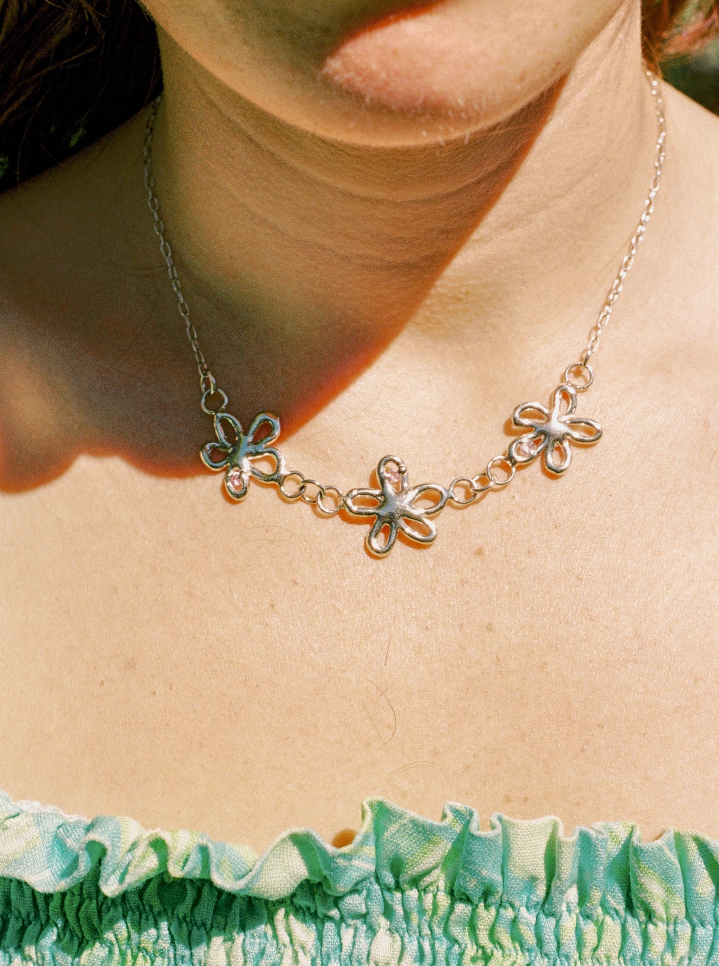 Flirty Flowers Necklace