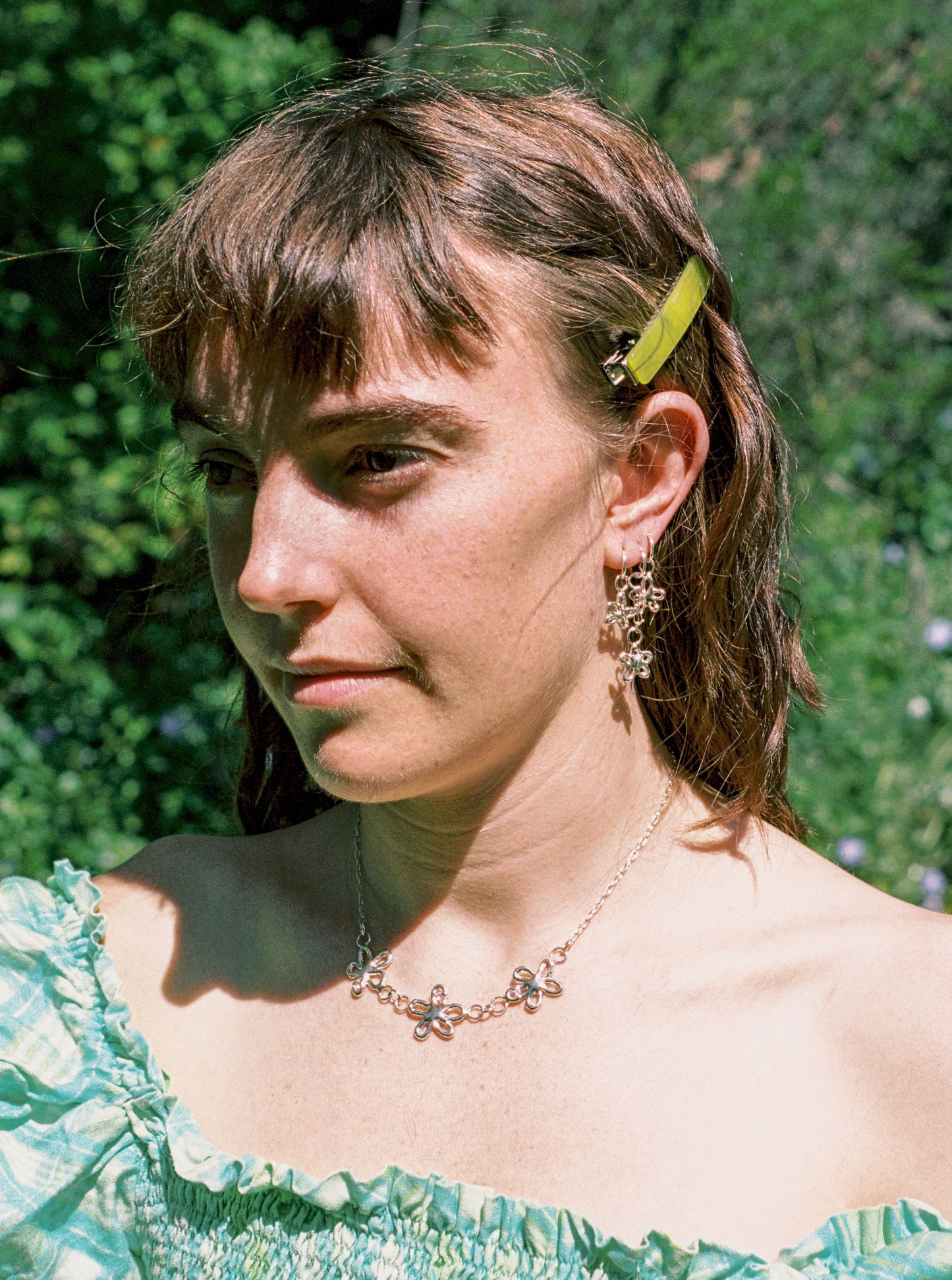 Flirty Flowers Hoops