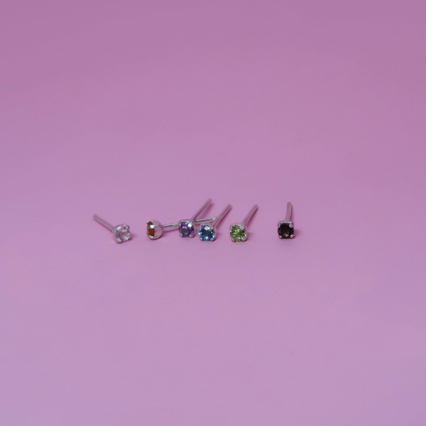 Gemstone Studs