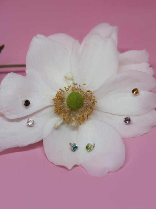 Gemstone Studs
