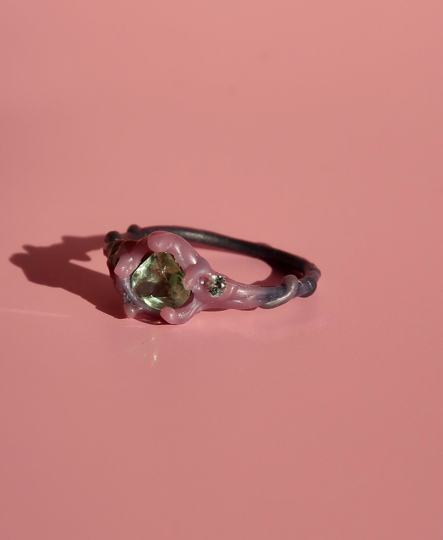 Wax - Green Fae Ring