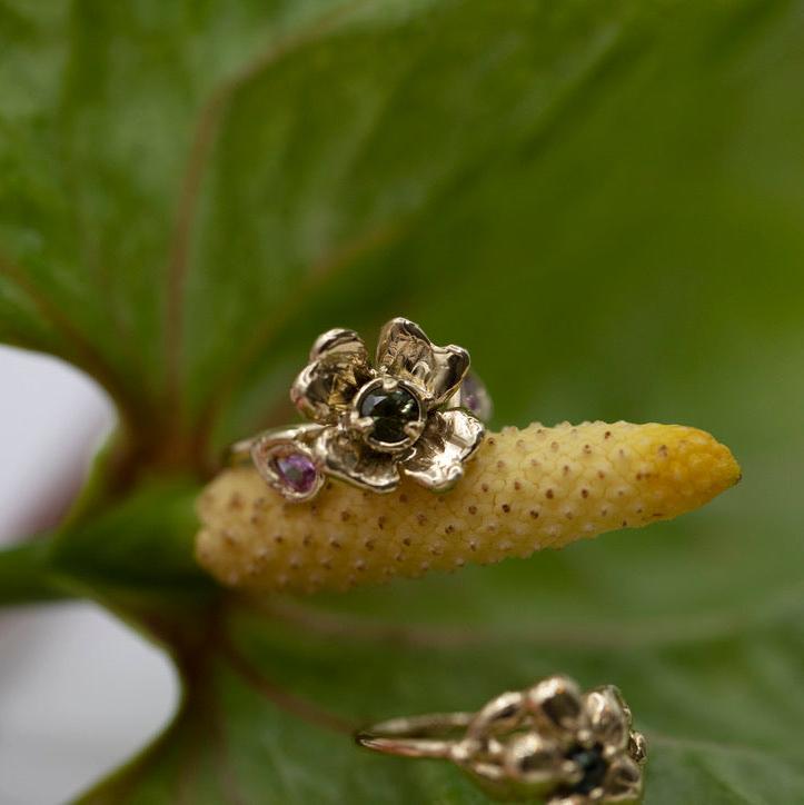 Bespoke Pansy Ring