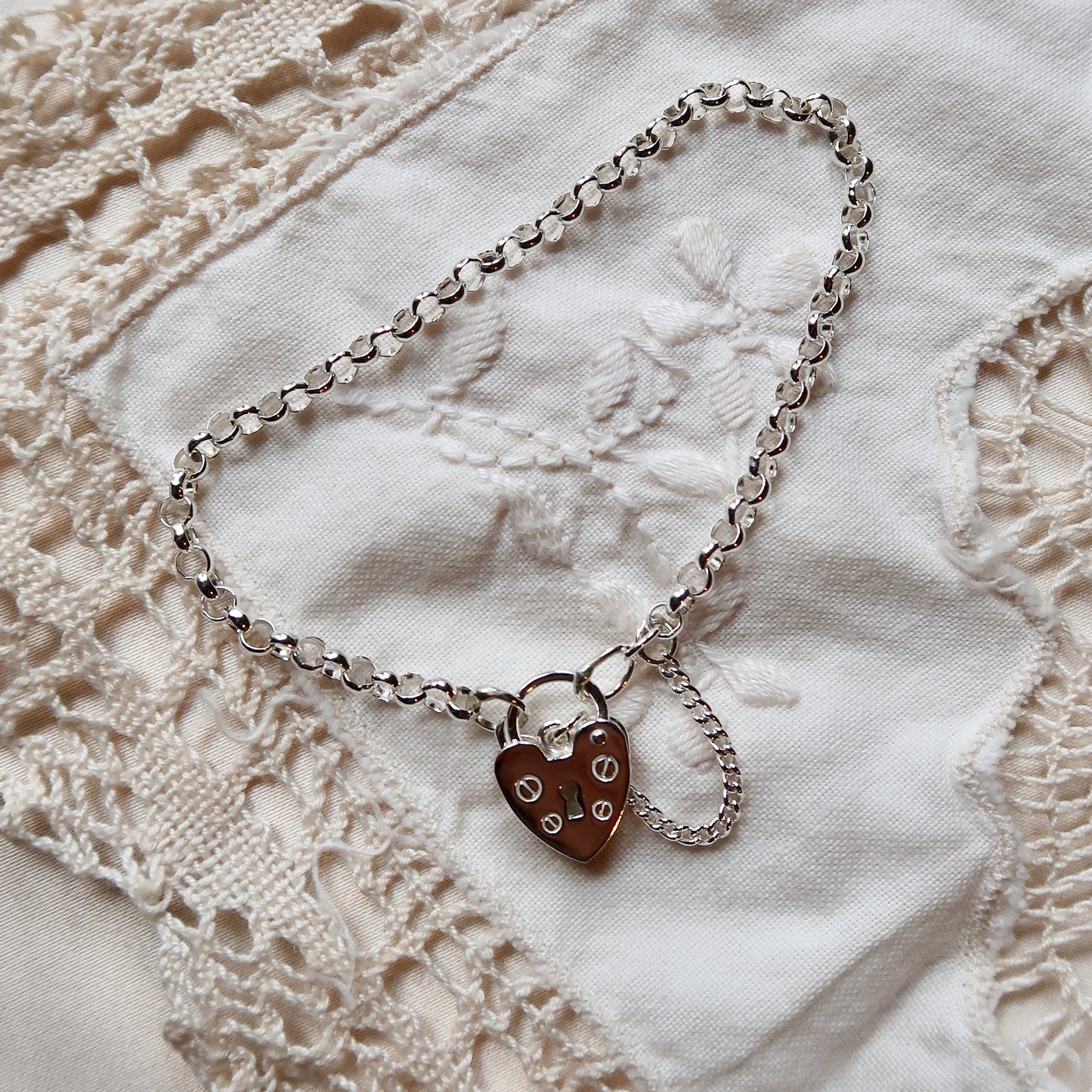 Padlock Chain Bracelet