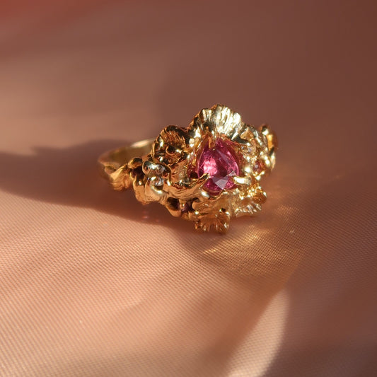 Bespoke Flower Meadow Ring