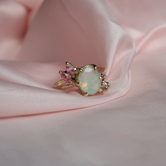 Bespoke Elsie Opal Ring