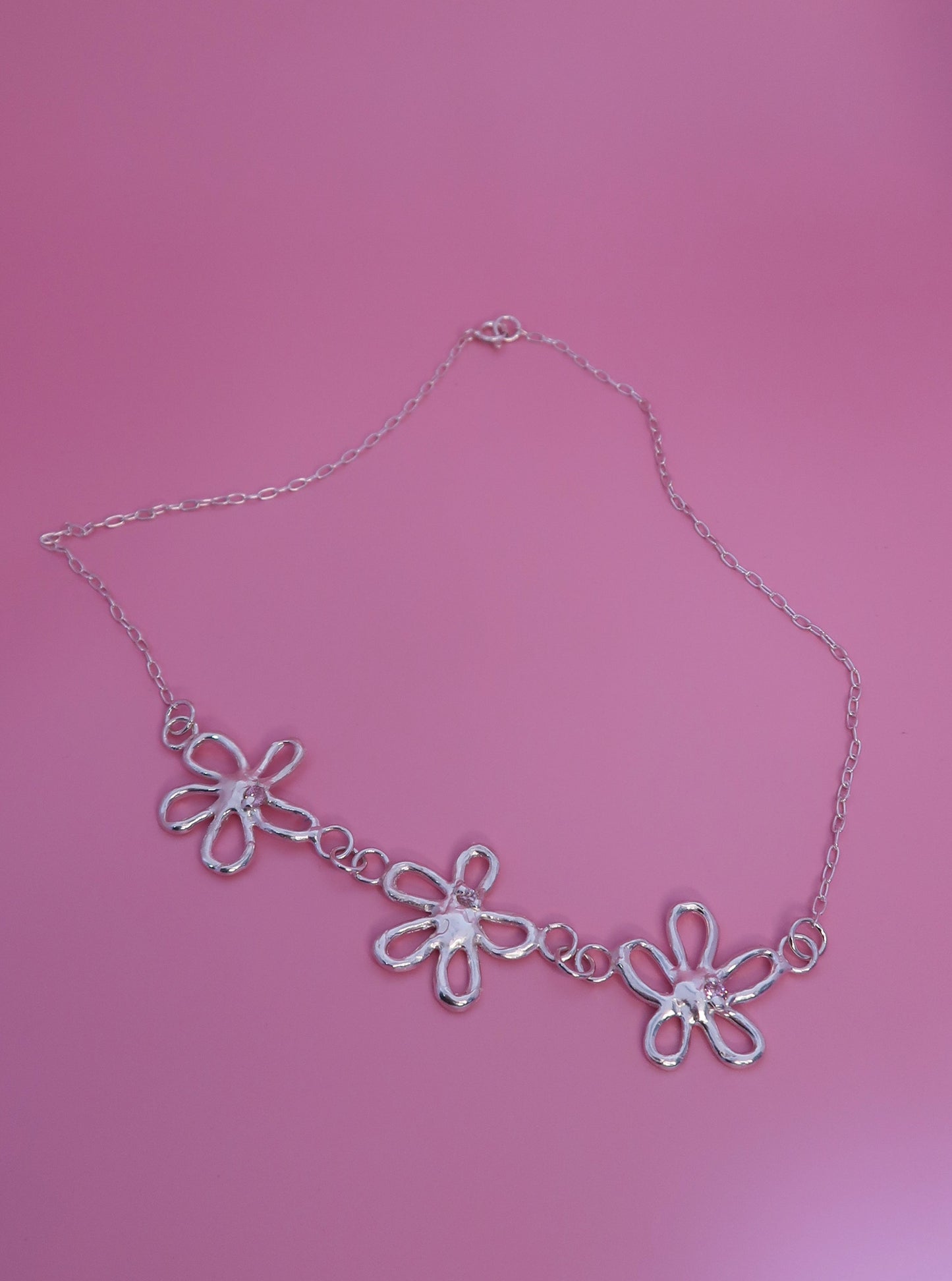 Flirty Flowers Necklace